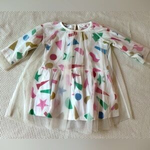 Stella McCartney Kids White Mesh Detail Top